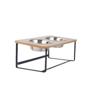 sunhoo elevated cat bowl set