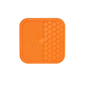 Home silicone pet lick mat set of 2 – slow feeder dog & cat anxiety relief mat
