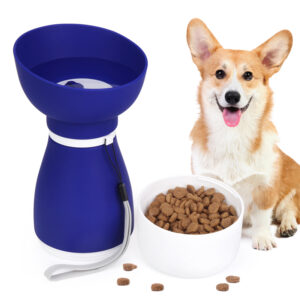 2 in 1 portable dog water bottle and food container (pack of 10 pcs)