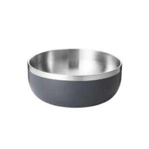 double wall grey bowl