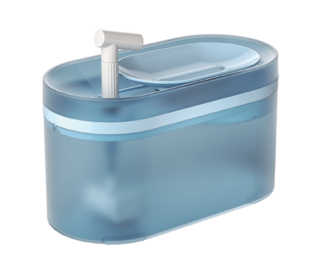 automatic dog & cat water fountain, blue automatic dog & cat water fountain, blue
